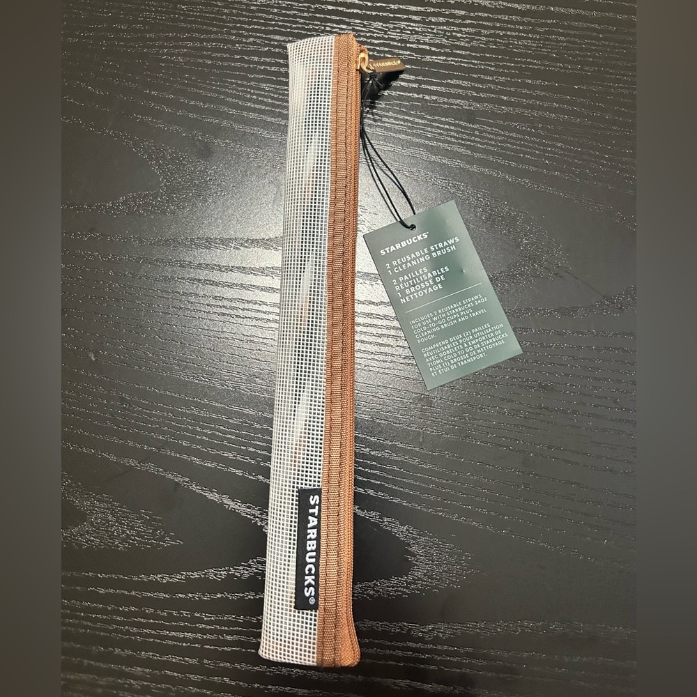 Starbucks straw set nwt